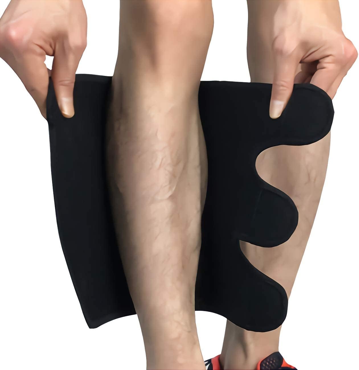 Calf Brace, Shin Splint Compression Sleeve (1 Pair) for Swel...