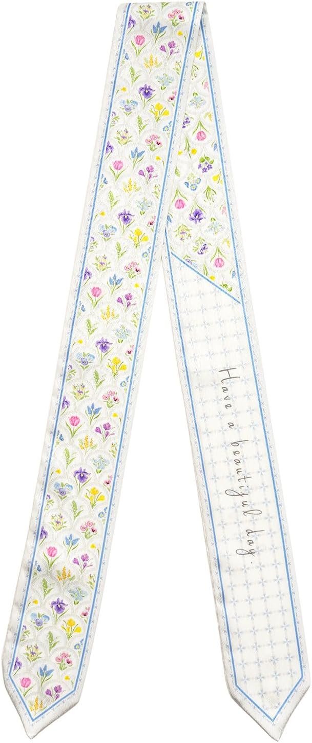 1 Pack Purse Scarf Handbags Skinny Twill Hair Scarves Narrow...