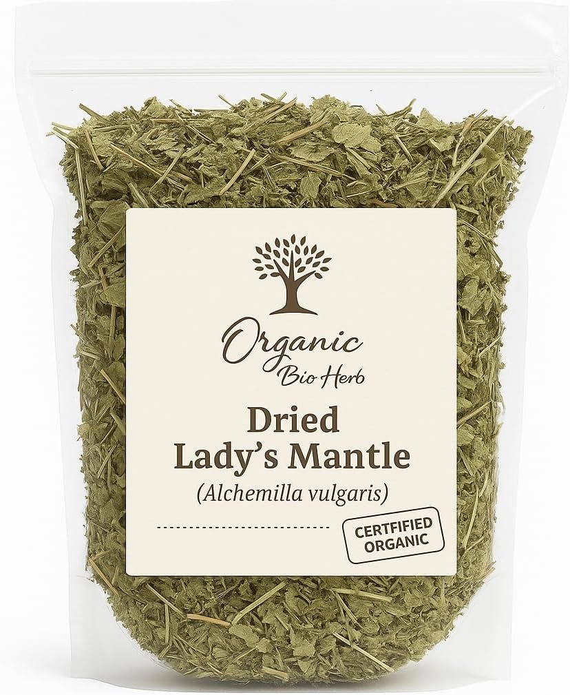 Organic Bio Herbs-Organic Dried Lady’s Mantle Herb | L...