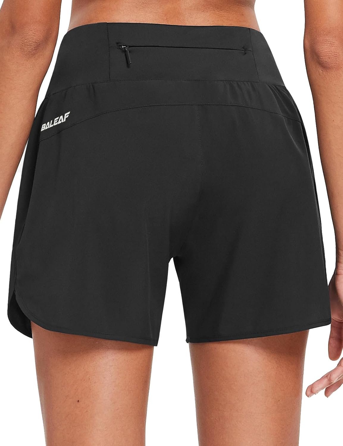 baleaf Women’s 5″ Workout Shorts Gym Running Sho...