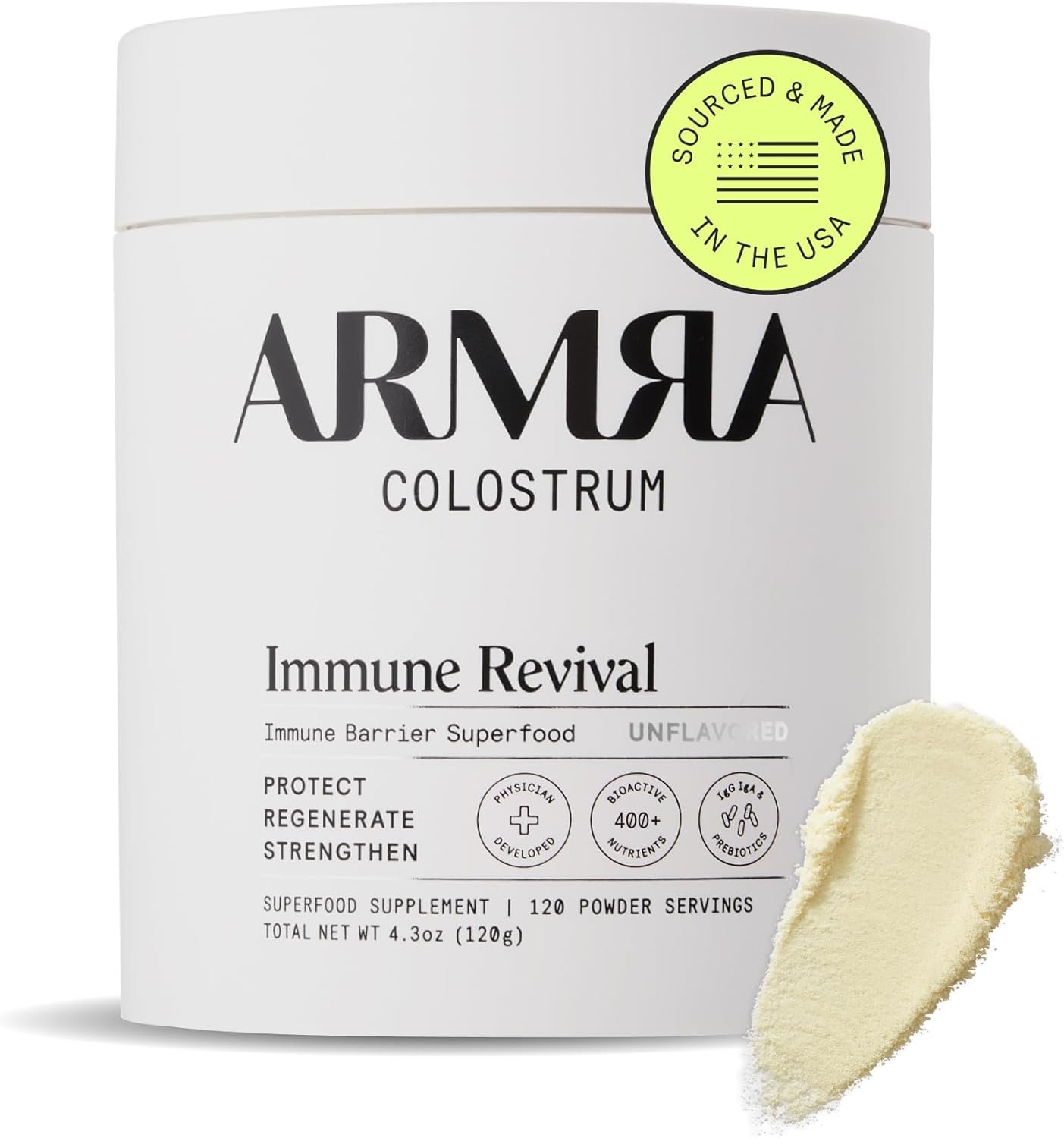 ARMRA Colostrum™ Powder | Unflavored | Gut Health & B...