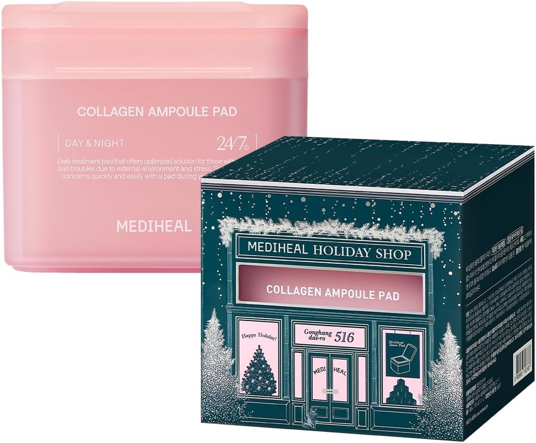 MEDIHEAL Toner Pads [Collagen] Ampoule – Holiday Gift ...