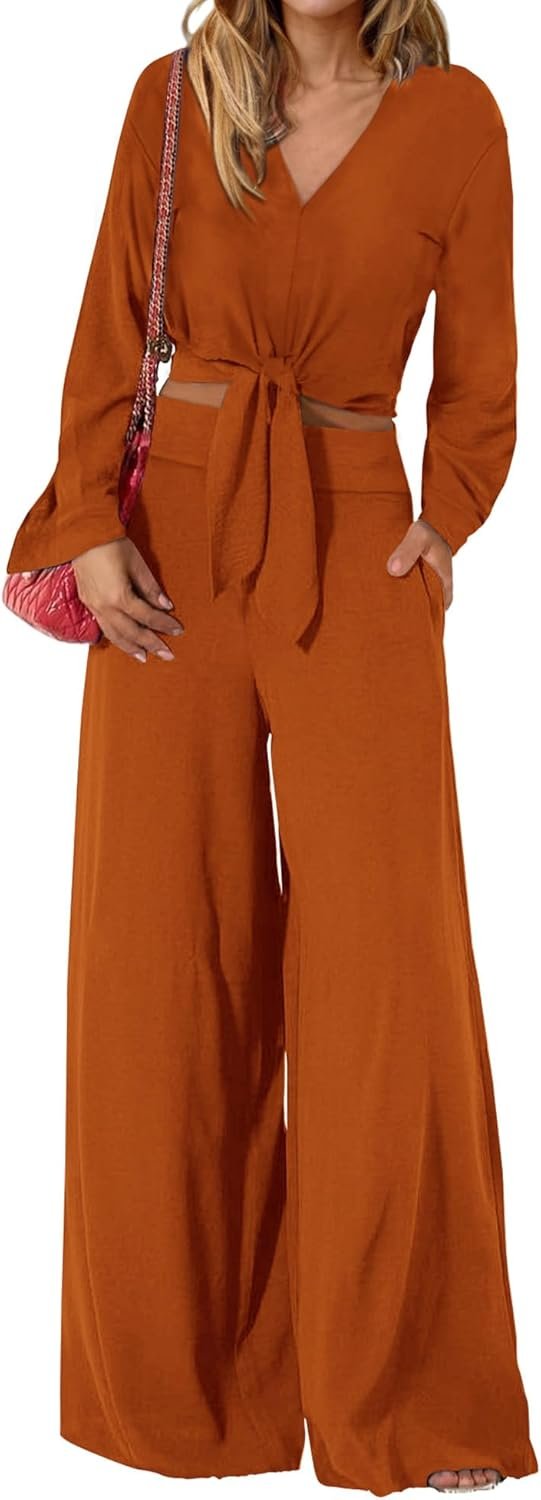 PRETTYGARDEN Women’s 2 Piece Outfits 2025 Fall Fashion...