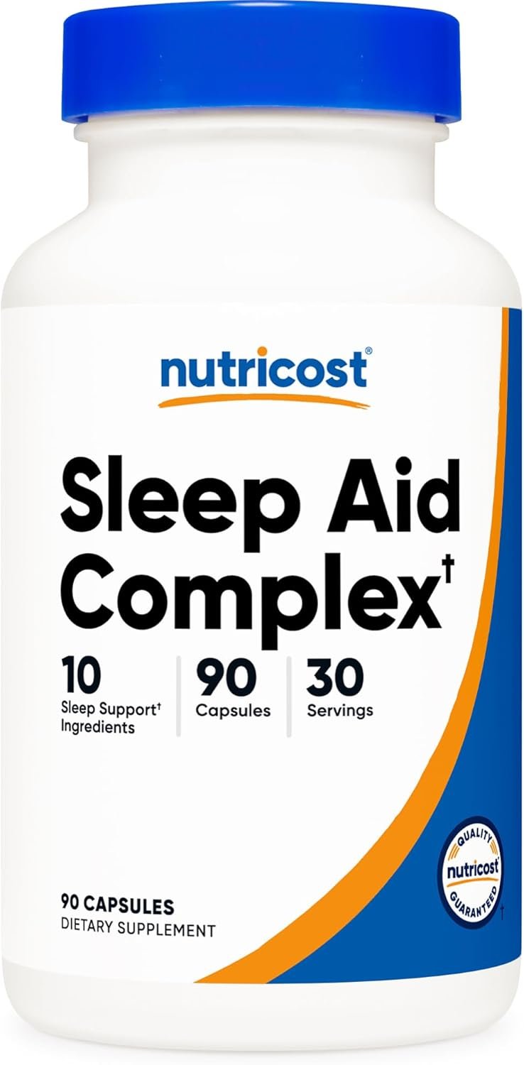 Nutricost Sleep Aid Complex 1330mg Serving (90 Capsules) ...