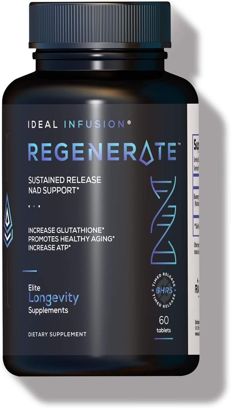Regenerate Sustained Release Supplement for NAD & NR Bi...