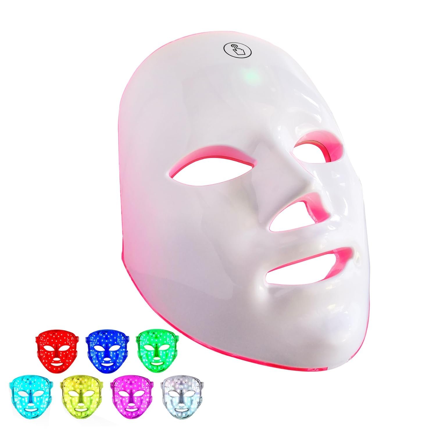 Red Light Therapy Mask for Face, Blue Red LED Light Therapy ...