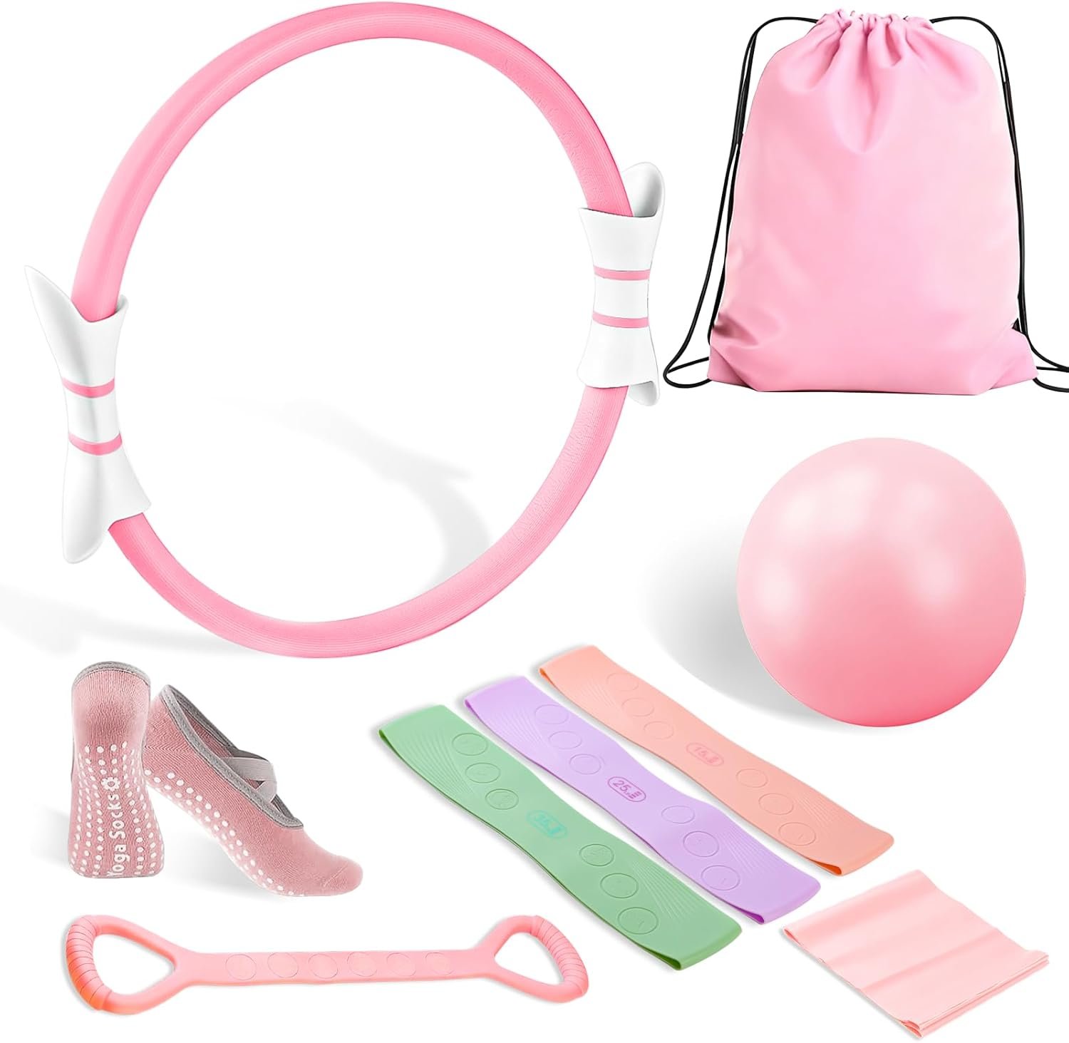 Luscinia Pilates Kit Pilates Equipment for Women at Home Wor...