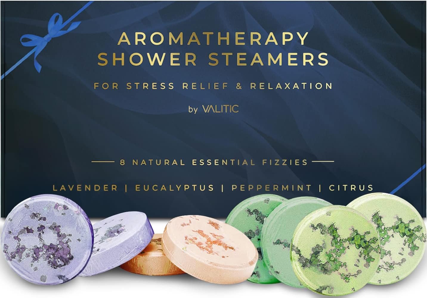 Valitic Aromatherapy Shower Steamers for Stress Relief and R...