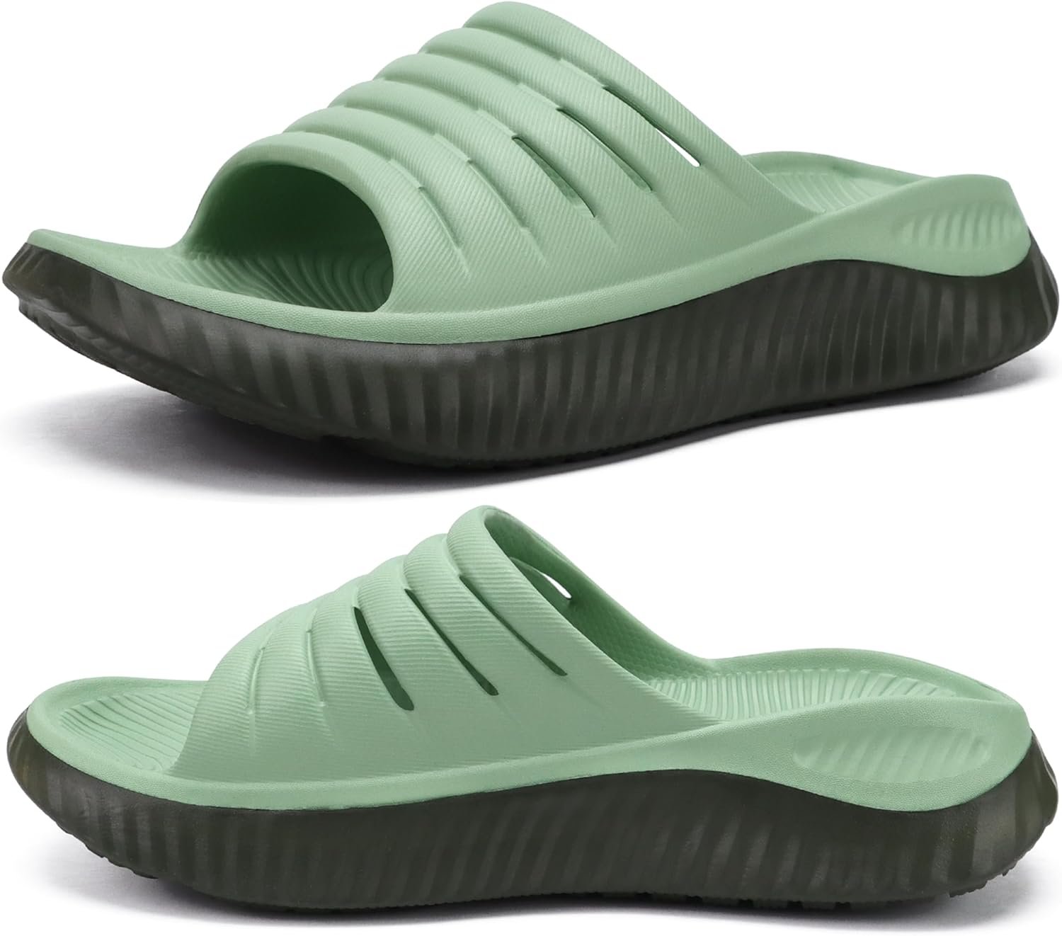 KuaiLu Womens Recovery Sandals With Comfortable Plantar Fasc...