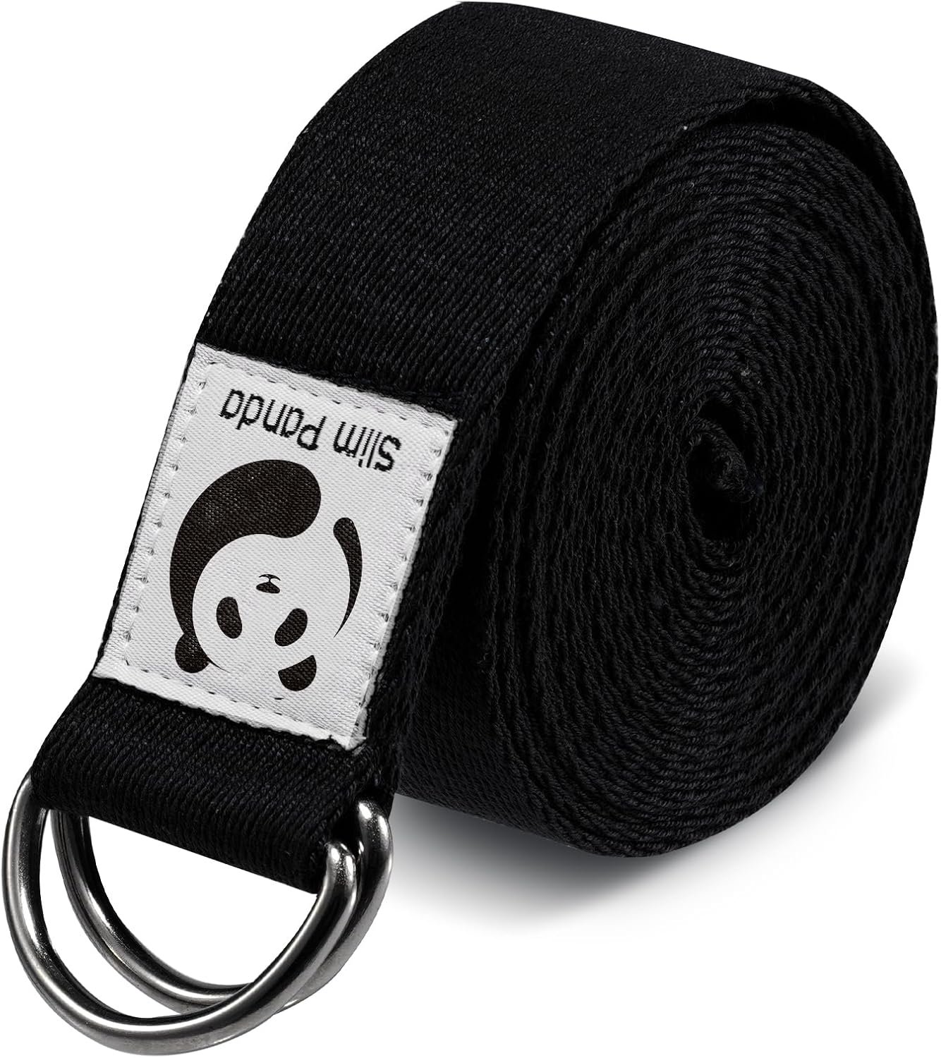 Slim Panda Yoga Strap for Stretching,Cotton Yoga Strap with ...