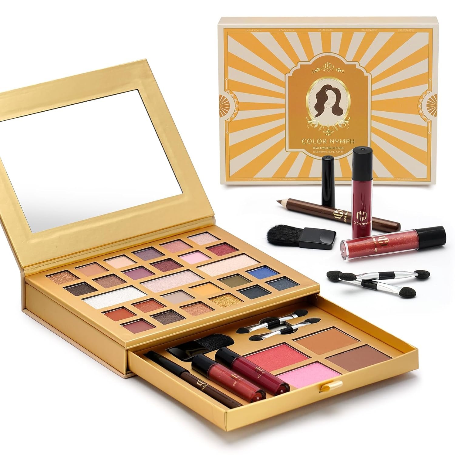 Color Nymph All-in-One Makeup Kit – Perfect Set for Wo...