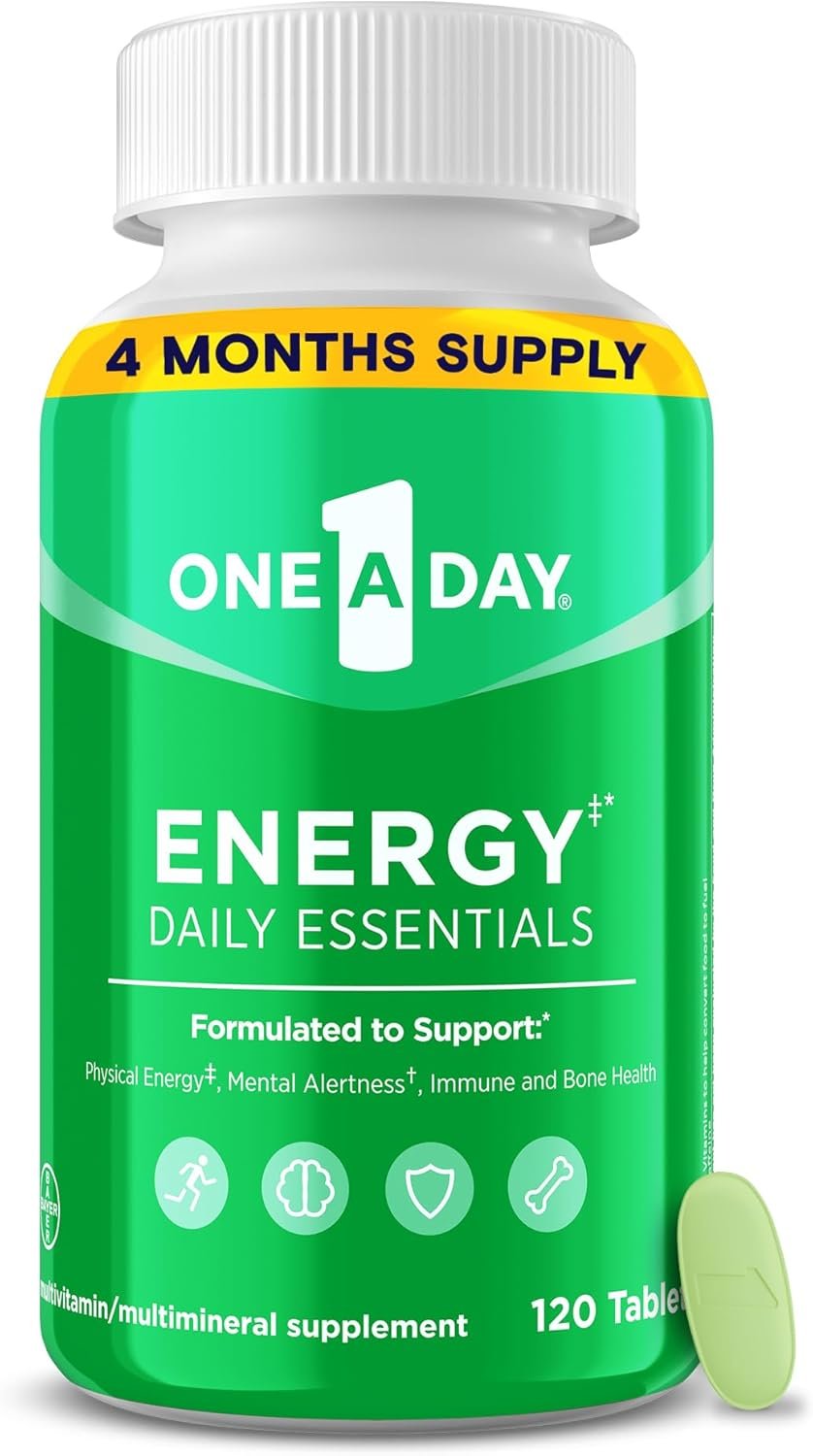 One A Day Energy Daily Essentials Multivitamin, Energy Suppl...