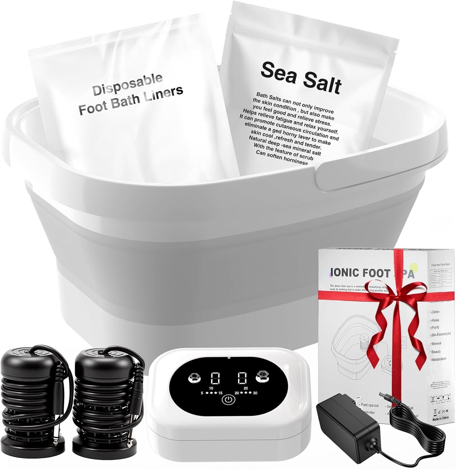 Ionic Foot Bath Detox Machine,Foot Detox Foot Bath Soak Tub ...