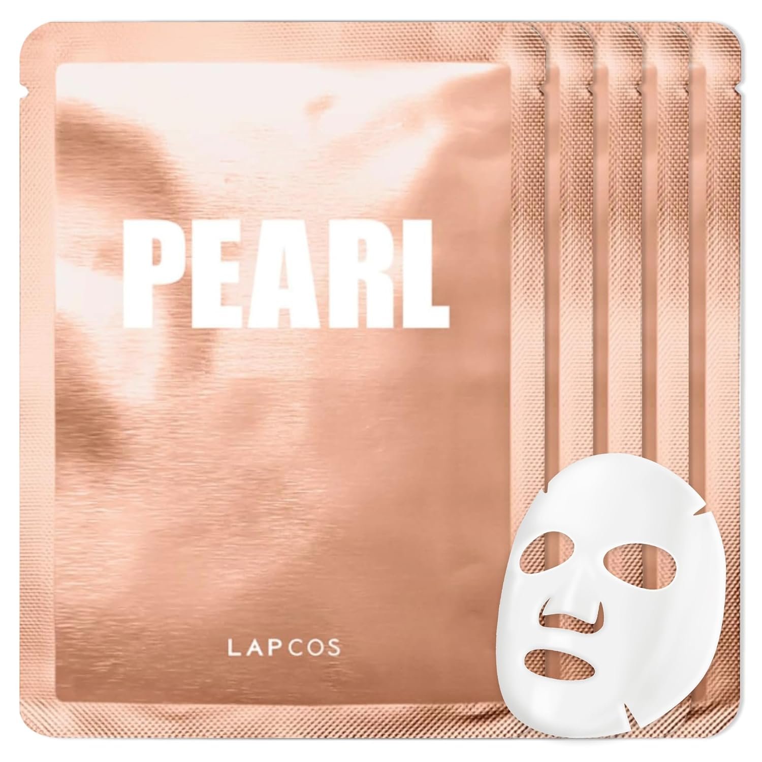 LAPCOS Pearl Sheet Mask, Daily Face Mask with Probiotics to ...
