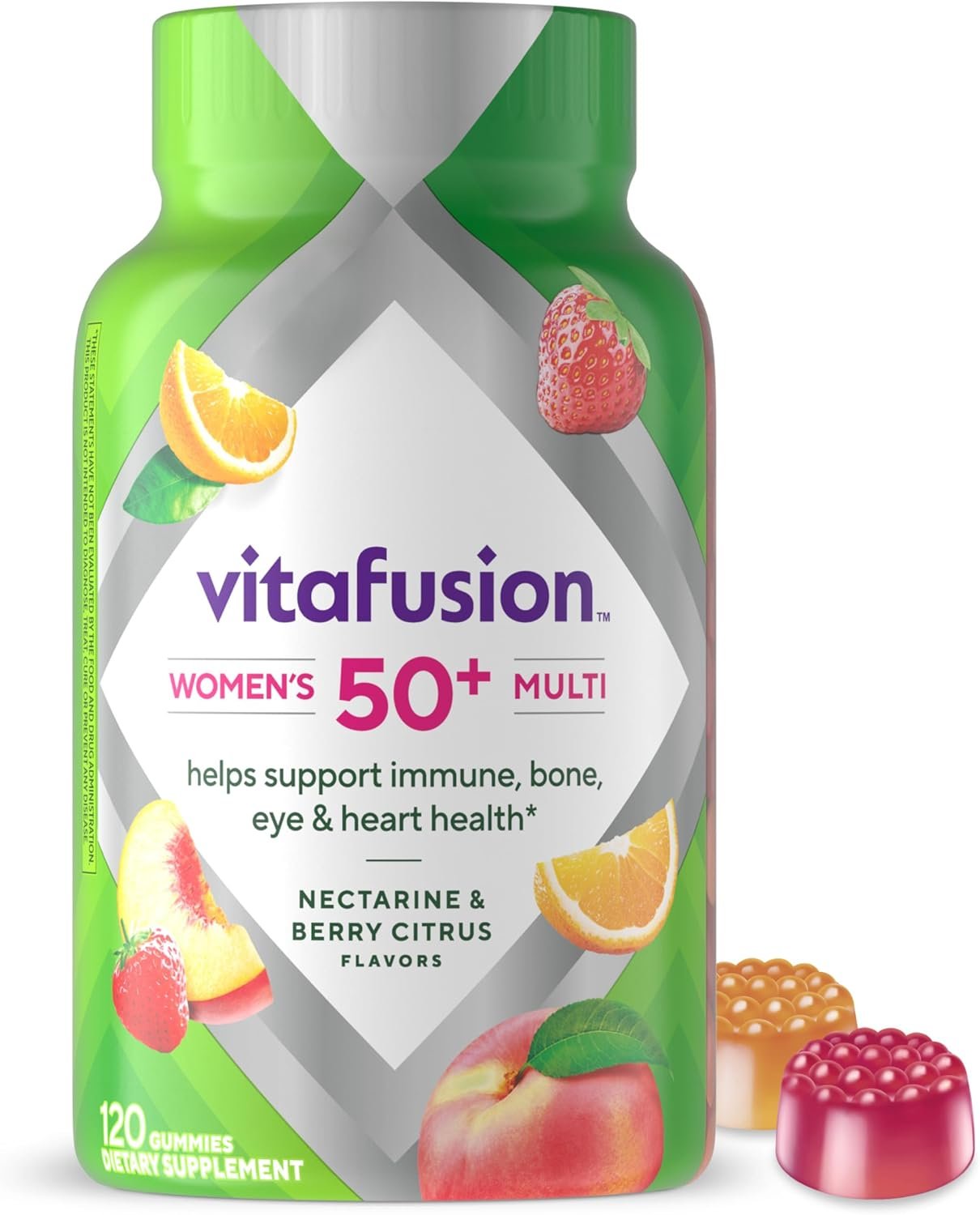 Vitafusion Women’s 50+ Daily Multivitamin, Gummy Vitam...