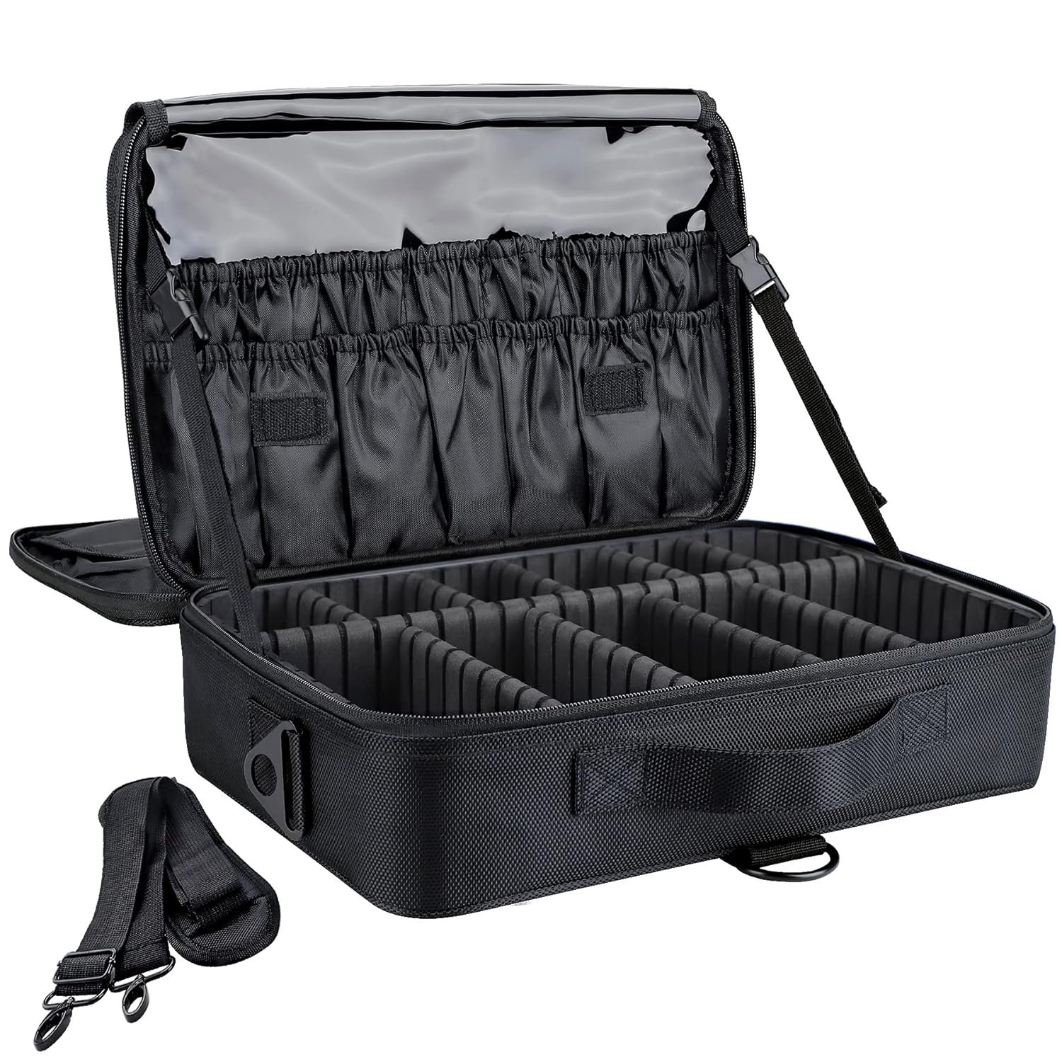 gzcz Travel Makeup Bag,Professional Cosmetic Bags for Women,...