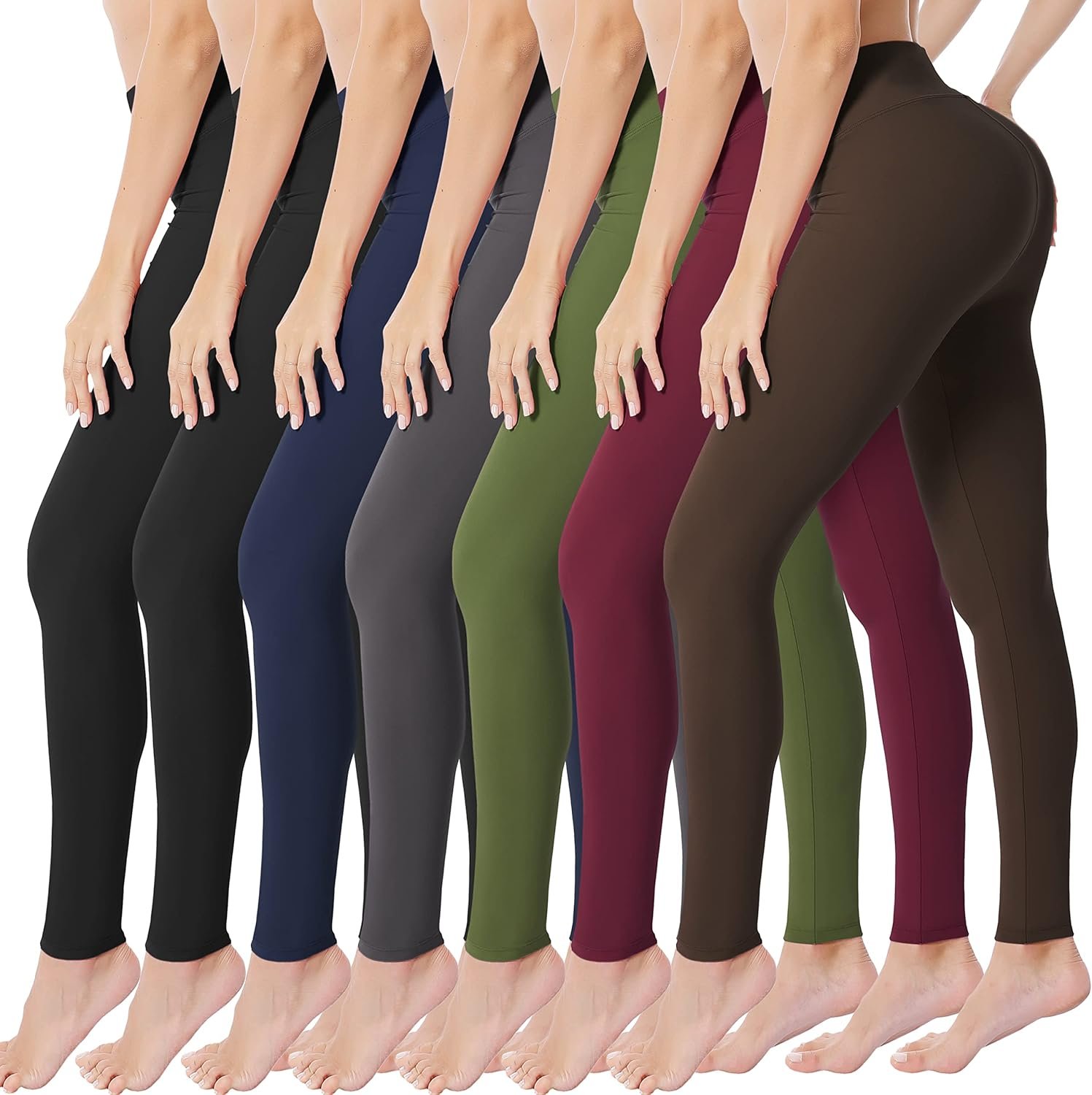 VALANDY Creamlush High Waisted Leggings for Women Buttery So...