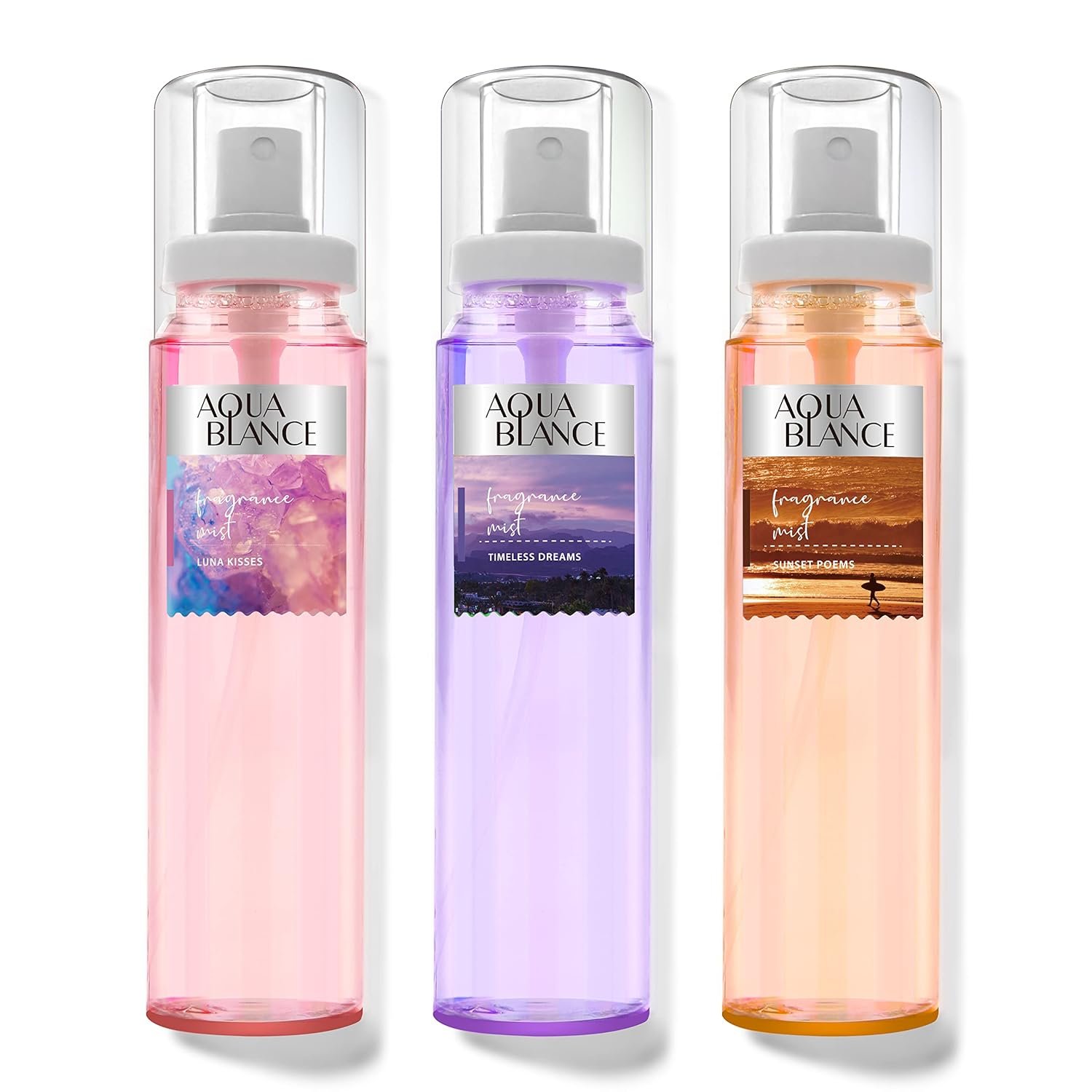 Body Spray, Fragrance Mist for Women, Pack of 3, Each 3.9 Fl...