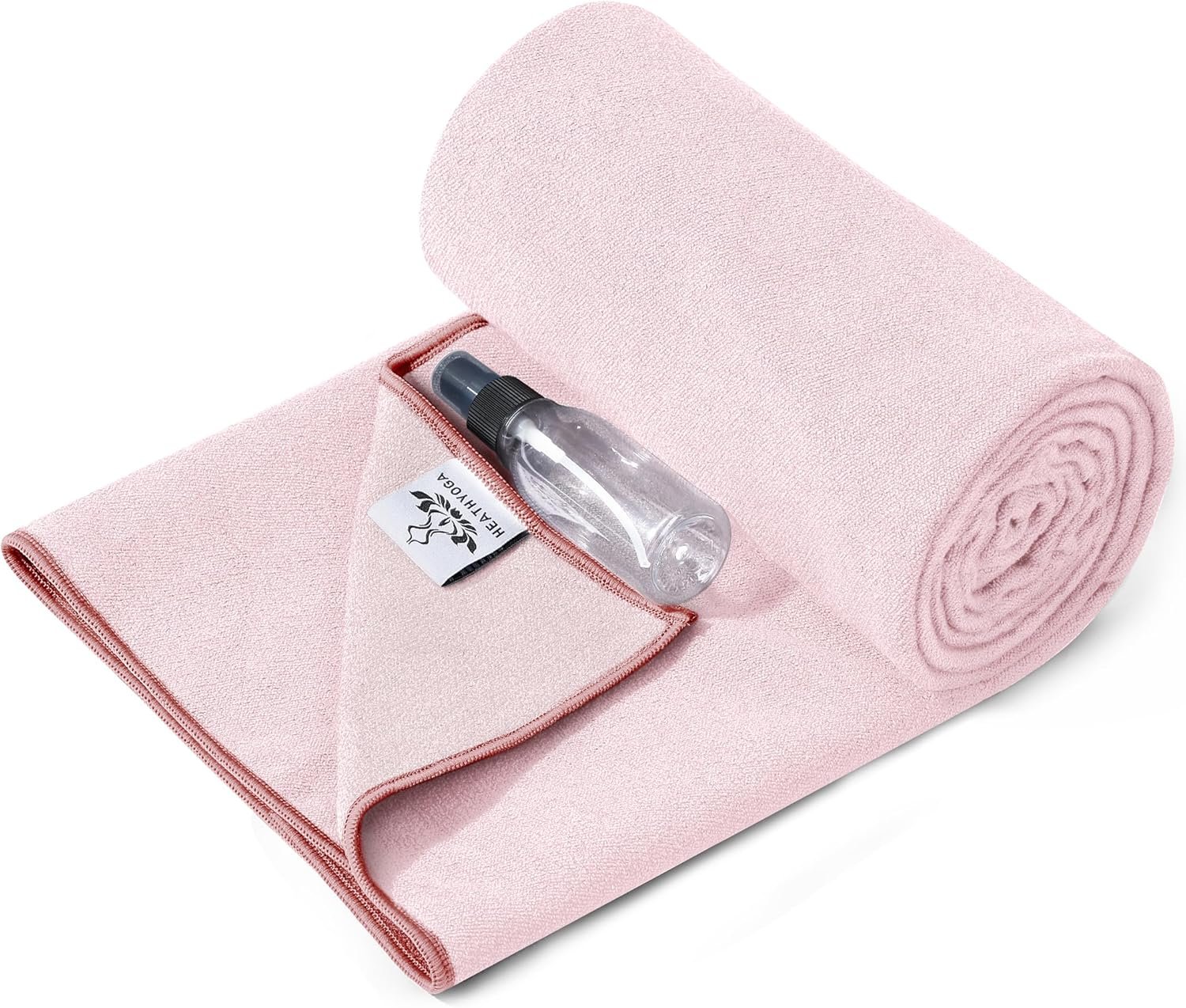 Heathyoga Yoga Mat Towel Non Slip for Hot Yoga Towel with Si...