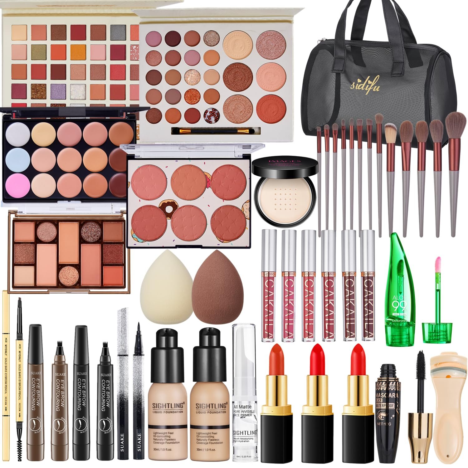 All in One Makeup Kit for Women Full Kit, Travel Makeup Kit,...