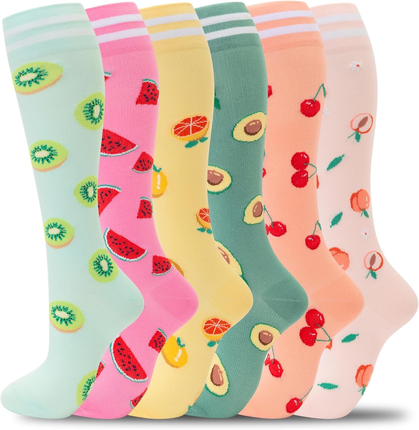 fenglaoda Compression Socks for Women Men Support Circulatio...