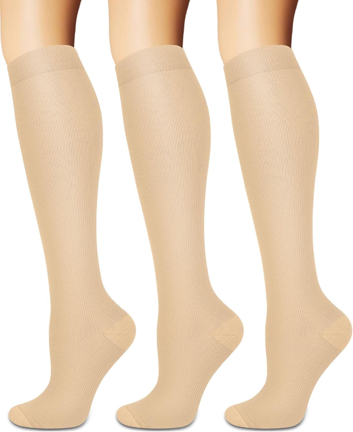 Compression Socks for Women and Men Circulation (3 Pairs) is...
