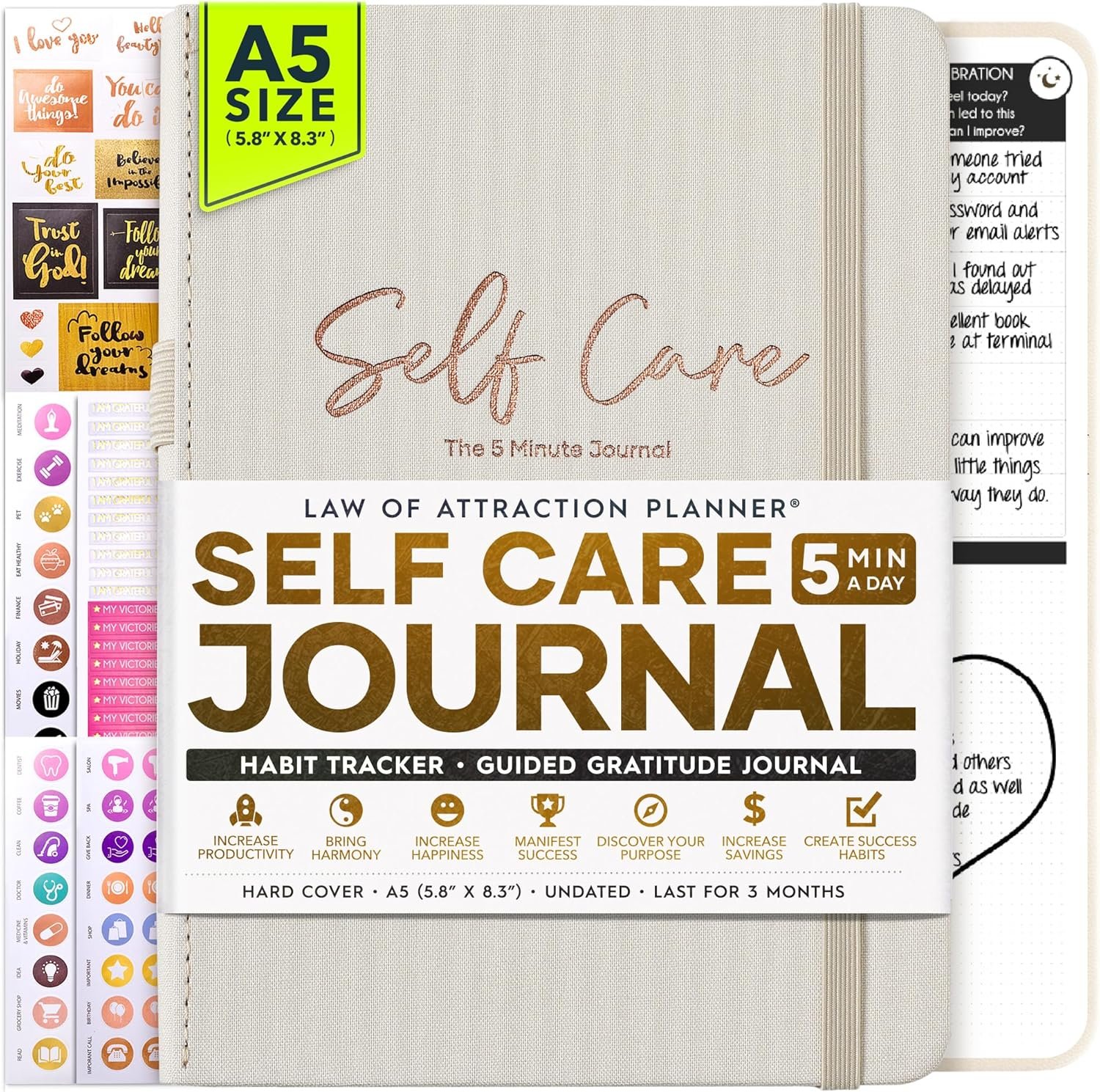 Self Care Journal – 5 Minute Mental Health & Mani...