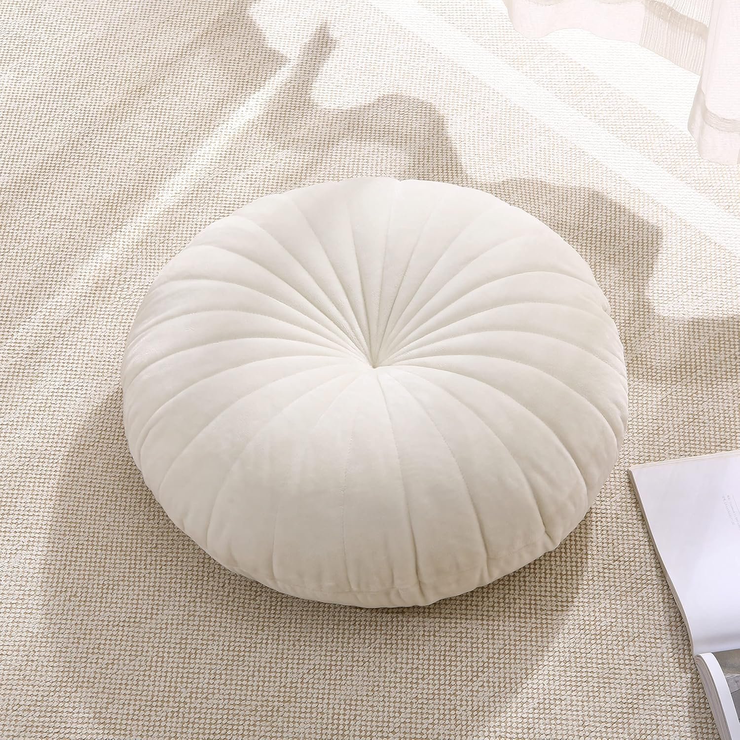 Floor Pillow Meditation Cushion Round Large Floor Pillows Se...