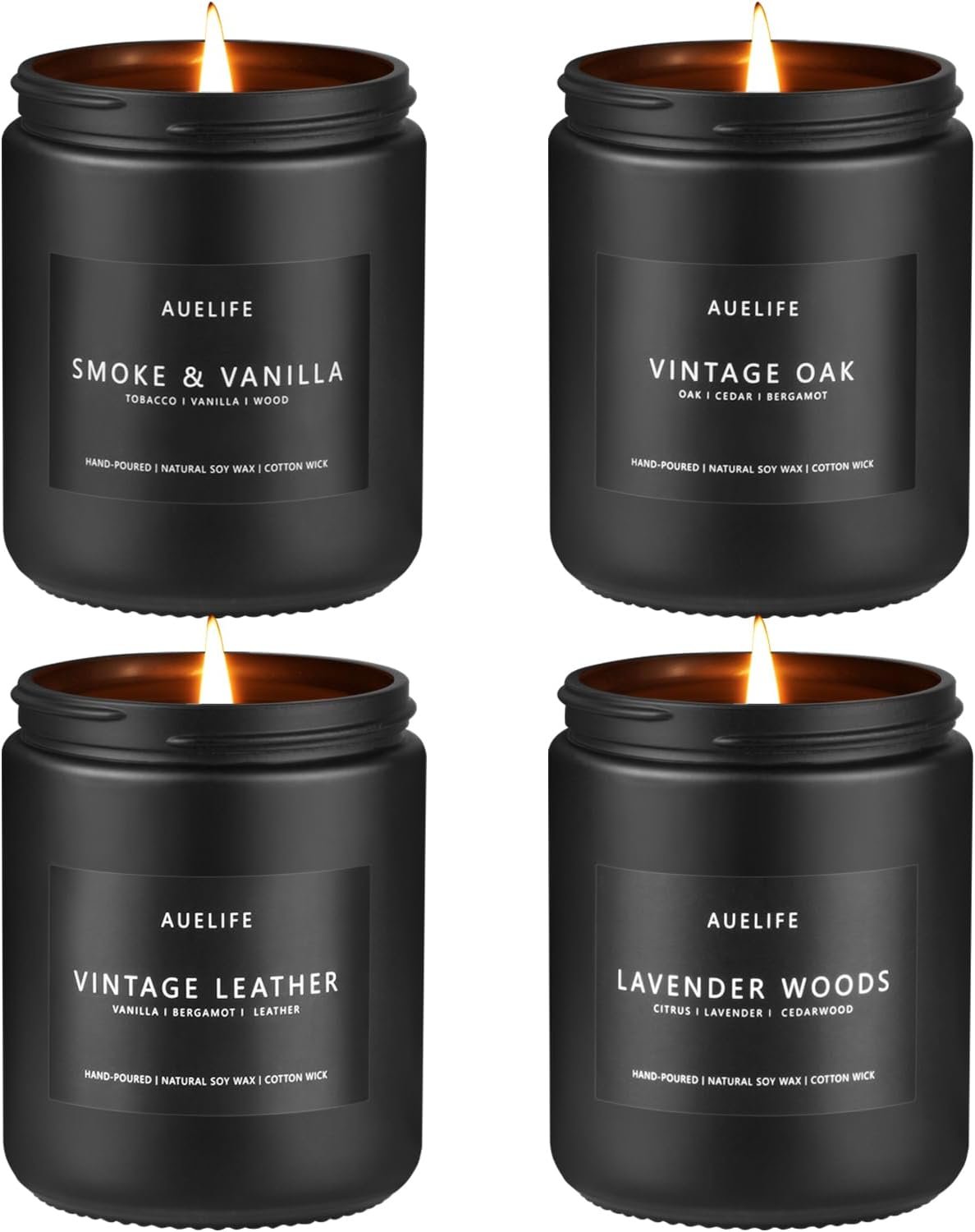 Scented Candles Set | Men Candle Set, Scented Candles for Ho...