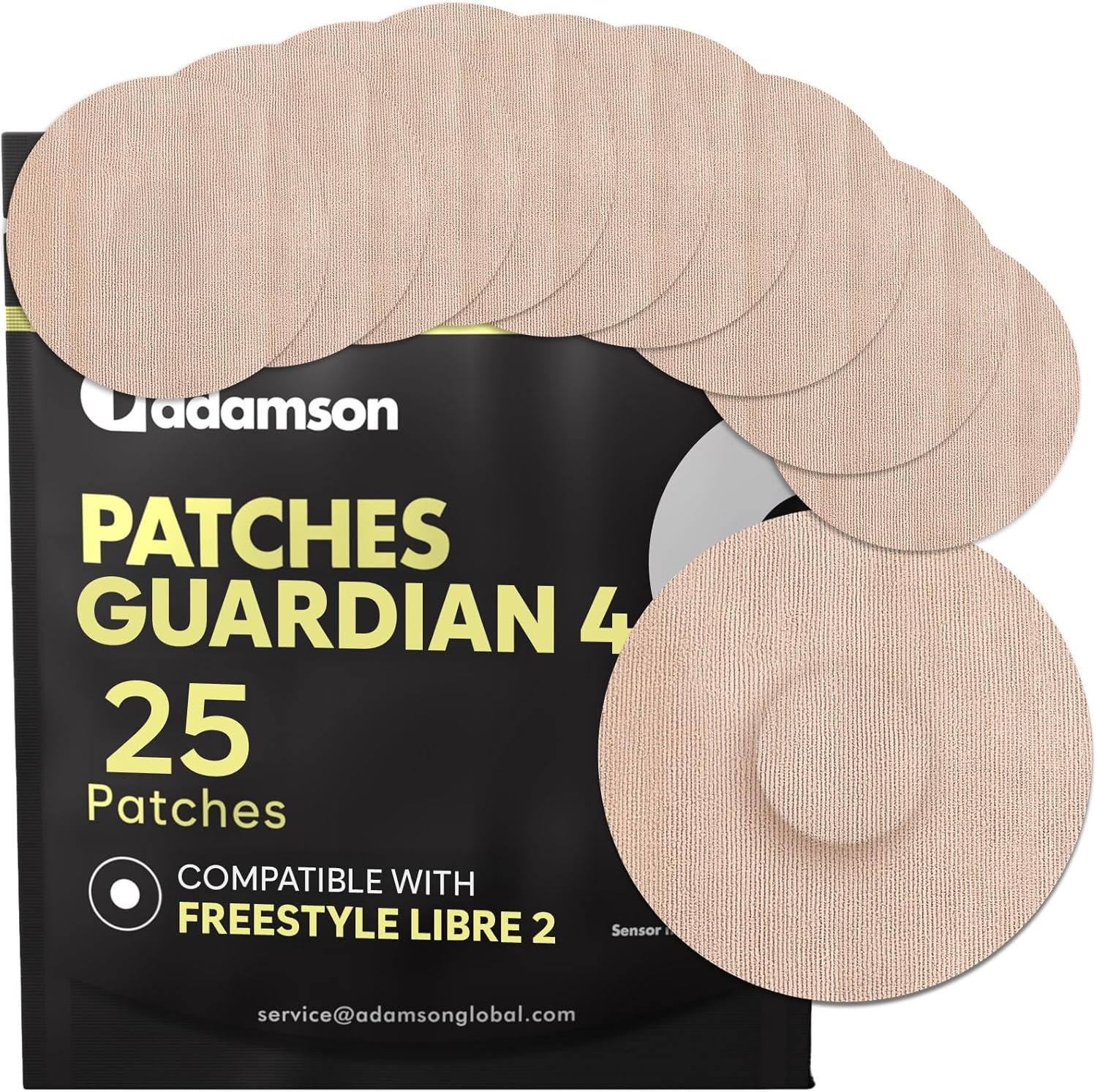 Adamson Guardian 4 Sensor Patches (25-Pack) – Waterpro...