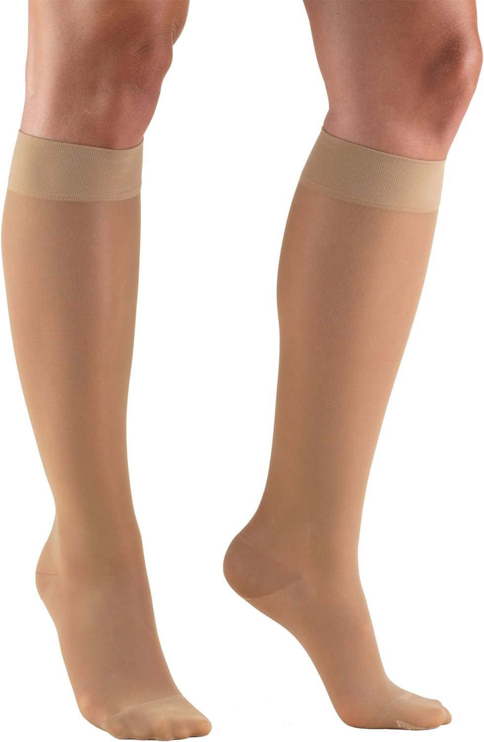 Truform Sheer Compression Stockings, 15-20 mmHg, Women’...