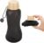Collapsible Water Bottles,650ml,Leak Proof,Reuseable BPA Free Silicone Foldable Water Bottles,Durable Lightweight for Travel Gym Camping Hiking,Compact Size Portable Sports Water Bottle (Black)