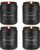 Scented Candles Set | Men Candle Set, Scented Candles for Home, Gifts for Men Aromatherapy Gift Set – 4 Pack Manly Gifts for Dad Fathers Day, Soy Candle of Leather/Smoke & Vanilla/Oak/Lavender