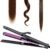 3 in 1 Hair Straightener, Curling Iron, Flat Iron & Hair Crimper Tool – Ceramic Plates, Dual Voltage,PRITECH Professional Hair Tool Fast Heating Hair Styling Tool for Women, Salon or Travel Use