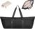 Large Yoga Mat Bag with Shoes Compartment and Wet Pocket Ladies Pilates Gym Tote Bag with Yoga Mat Holder Strap for Women Men Workout Carrier Stuff Accessories