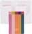 Erin Condren Habit Tracker Petite Planner, Planner for Tracking and Building Healthy Routines, Color Block Stripes Design, Slim and Portable Journal