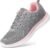 STQ Tennis Shoes Womens Sneakers Breathable Mesh Walking Shoes Arch Support Orthopedic Athletic Workout Gym Running Shoe for Travel Jogging Sports Cross Training