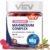 VEV Magnesium Complex DeepCalm 14-in-1 Gummies – with Ashwagandha, L-Theanine, Vitamin D3 & Zinc – Magnesium Complex for Women – No Added Sugar Vegan Magnesium Glycinate – 90 Gummies