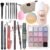 Makeup Set Full Kit for Girls Teens Women, Makeup Present Set, Includes Eyeshadow, Foundation, Blusher, Eyebrow Pencil, Mascara, Eyeliner, Brushes, Lip Gloss, Sponge, Cosmetic Bag