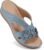 Ecetana Sandals for Women Wedge Shoes Slides Sandals Platform Shoes