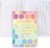 Erin Condren Designer Petite Journal Checklists – Multicolored Hexagon Design Theme. Great for Tracking Daily and Weekly Lists with Blank Customizable Fields