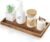 ALELION 11.7″ Bathroom Vanity Tray for Counter – Acacia Wood Decorative Tray for Toilet Tank Makeup Perfume Jewelry Catchall Coffee Table – Wooden Kitchen Countertop Organizer for Soap Dispenser
