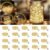 20-Pack Mini Fairy String Lights – 6.6 ft, 20 LEDs per Strand, Flexible Waterproof Copper Wire, Warm White for Wedding, Party & Home Décor