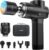 Percussion Massage Gun Deep Tissue with Heat and Cold, Portable Handheld Muscle Massager, Percussion Back Body Masajeador 12mm Amplitude for Athletes, Runner, Gifts for Men Women