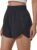 BMJL Women’s Running Shorts Elastic High Waisted with Pockets, 2.5″ Sporty Workout Quick Dry Athletic Shorts