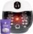 Foot Spa Bath Massager with Heat Bubbles and Vibration Massage and Jets, 16 OZ Calming Lavender Foot Soak Epsom Salt, Foot Soaker with Red Light, 22 Massage Rollers, Adjustable Temp – Black