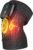 YUANBO Cordless Electric Heated Knee Massager, 3-in-1 Heated Knee Massager with Heat for Knee Elbow Shoulder Wrap with 3 Vibration & Heating Modes