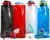 4 Pack 700 ml Collapsible Water Bottle,Portable Leakproof Bag for Drinking Foldable Flat Water Bottles for Camping Traveling Biking Hiking