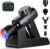 RENPHO Massage Gun Deep Tissue with Charging Stand, Heat and Cold Head, Percussion Body Muscle Masajeador for Athletes Pain Relief, Active Thermacool Deluxe