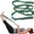 10 Loops Yoga Stretching Strap for Physical Therapy, Dance, Flexibility and Gymnastics Stretch Strap Band with Loops Knee Leg Hamstring Stretcher Belt Women Men